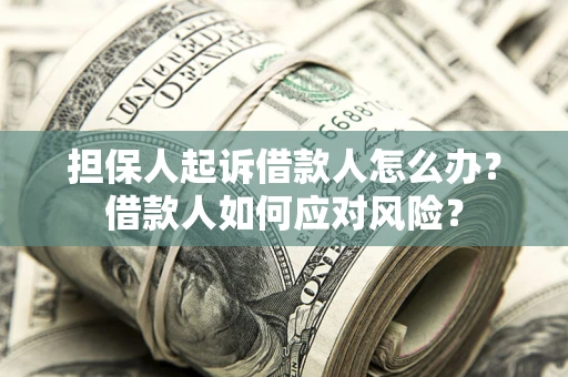 北京担保人起诉借款人怎么办？借款人如何应对风险？