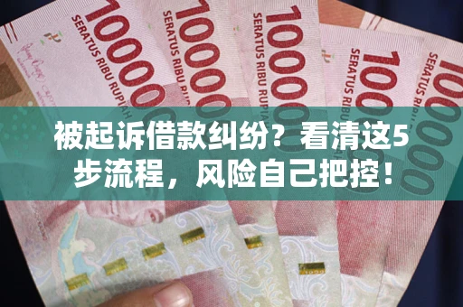 北京被起诉借款纠纷？看清这5步流程，风险自己把控！