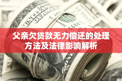北京父亲欠贷款无力偿还的处理方法及法律影响解析
